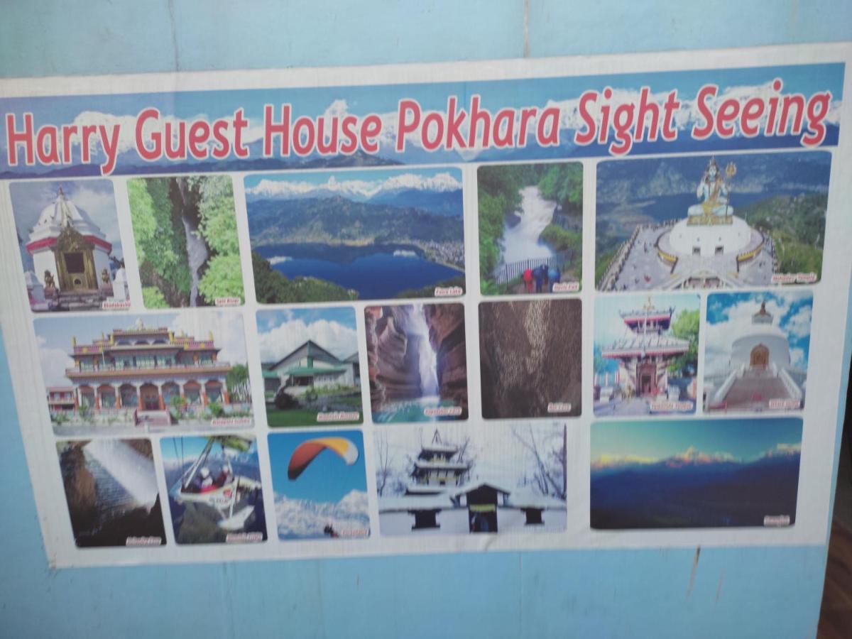 Harry Guest House & Restaurant Pokhara Exterior foto