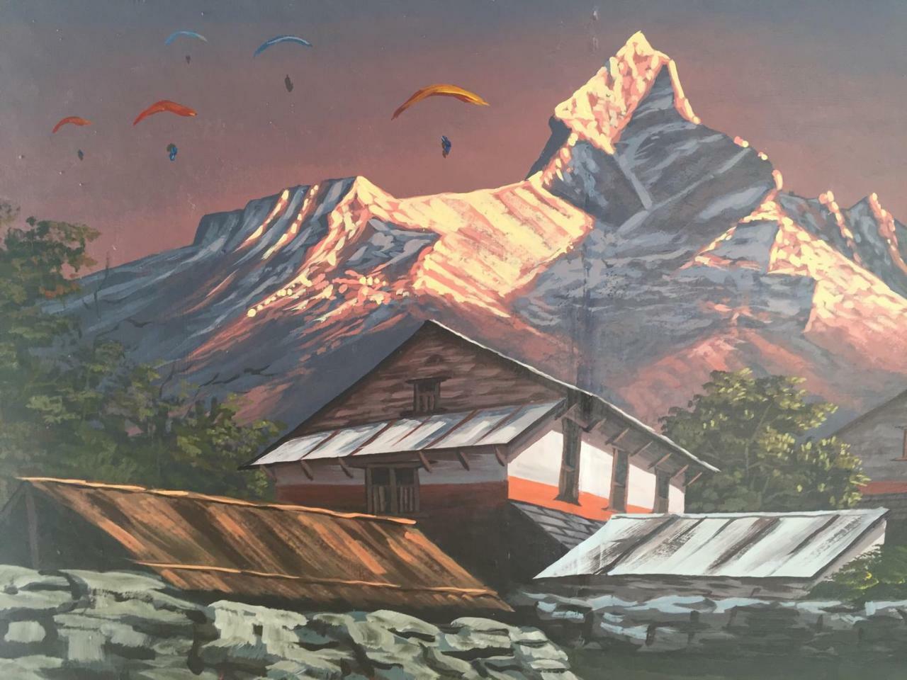 Harry Guest House & Restaurant Pokhara Exterior foto